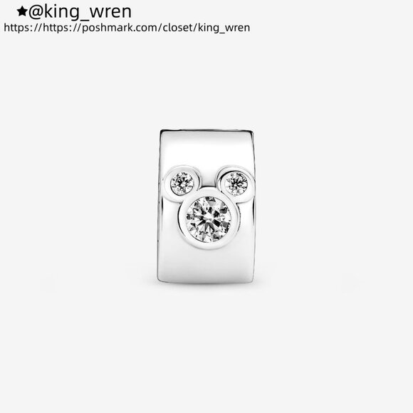 Pandora Disney Mickey Mouse & Minnie Mouse Clip Charm - Picture 2 of 3